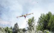 Шведски самолети се включват в гасенето на огъня в Малешевска планина