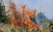 Избухна пожар на военния полигон "Корен"