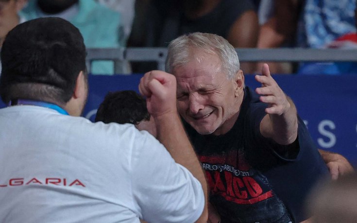 Гриша Ганчев плака като малко дете в залата по борба в Париж