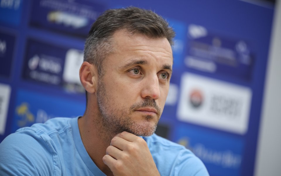 Пресконференция на Станислав Генчев преди дербито срещу Лудогорец, 16.08.2024 г.