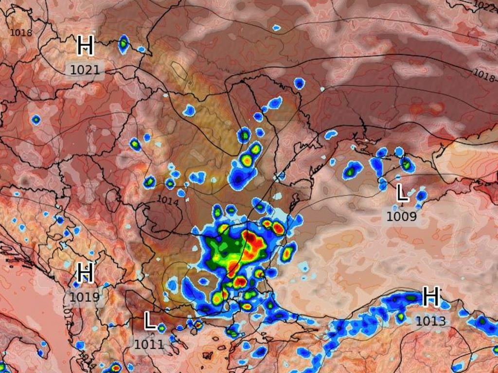 Първоначални прогнози за по-интензивни валежи в края на август