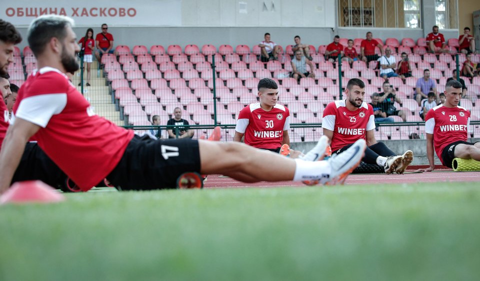 CSKA ЦСКА тренировка хасково1