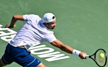 Феноменално изпълнение от Григор на старта на US Open (видео)