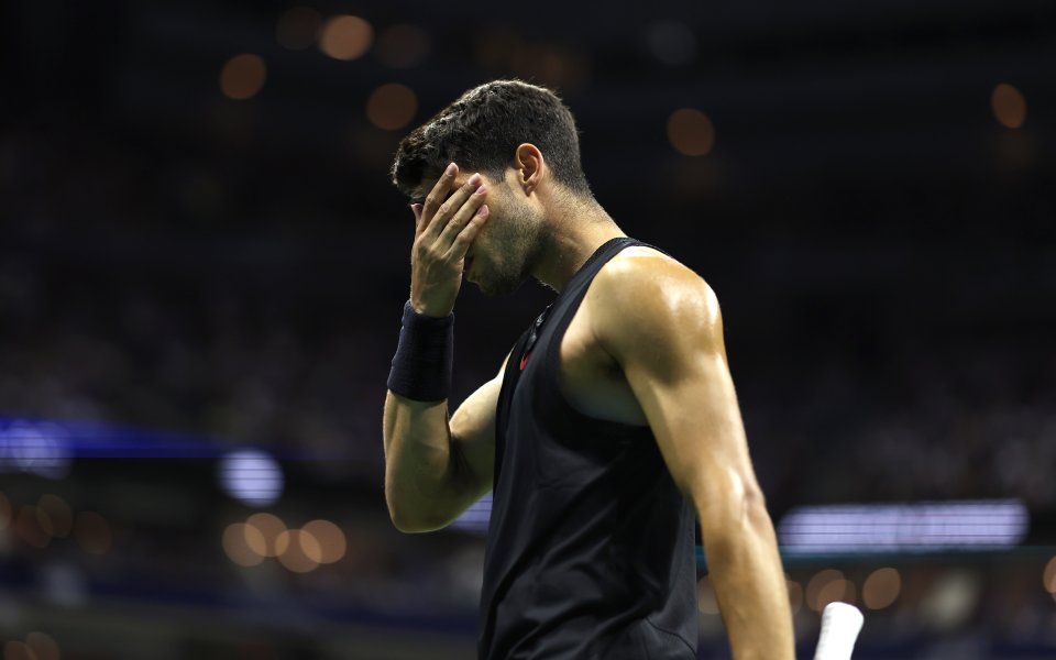 Карлос Алкарас - Ботик ван де Зандхулп 0:3 сета / US Open, втори кръг, 30.08.2024 г.