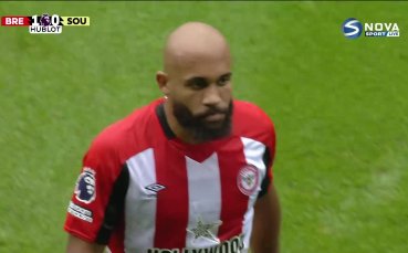 Какъв пропуск на Брентфорд - Саутхемптън! (видео)