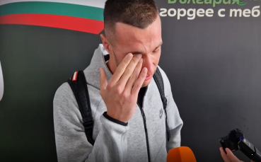 Пламен се разплака на летището - вижте защо (видео)