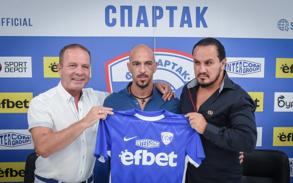 Спартак Варна представи новия си старши треньор, 04.09.2024 г.