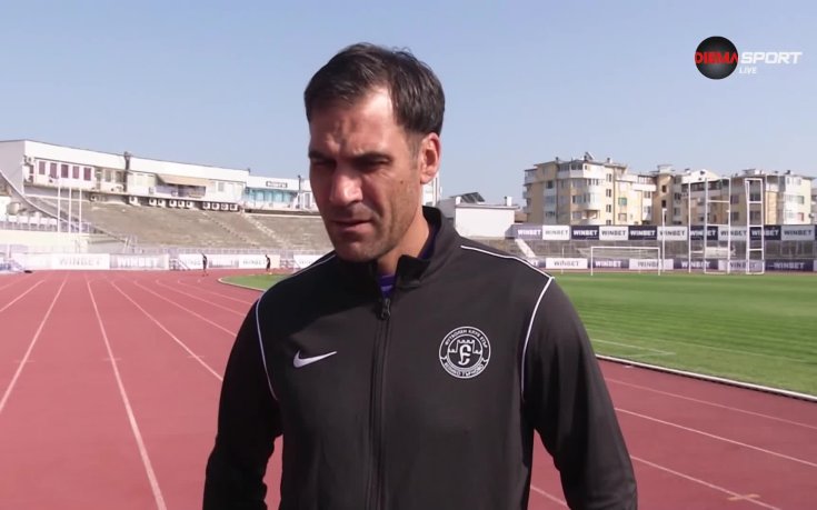 Живко Желев преди дербито между Етър и Локомотив Горна Оряховица