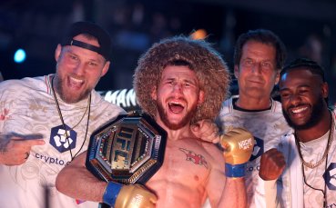 След 3 нокдауна Двалишвили спечели титлата на UFC 306