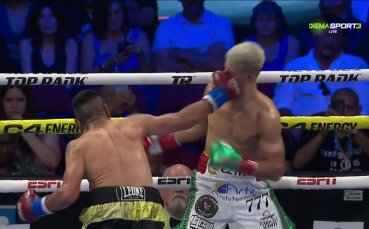 Боксьор с 13 загуби нокаутира боец без поражение