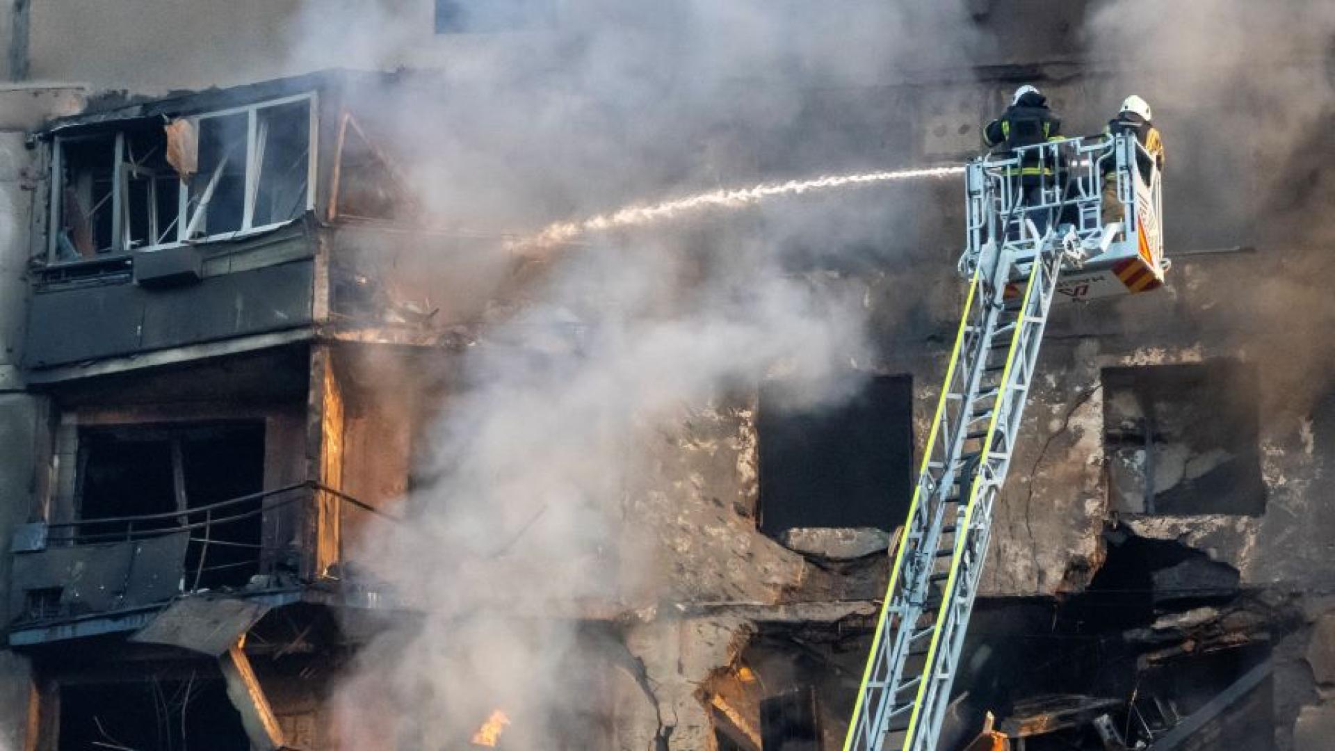 Русия предприе късно в петък масирана атака с дронове във