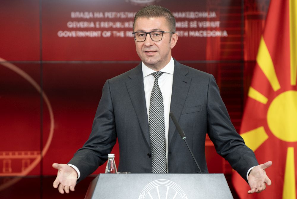 Мицкоски: Северна Македония е жертва на тормоз в европейската интеграция