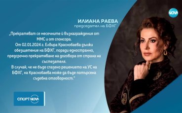 Скандалът в художествената гимнастика: Краснобаева срещу федерацията