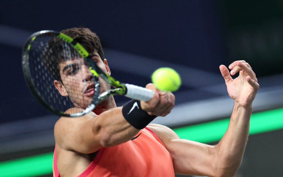 Карлос Алкарас - Томаш Махач 0:2 сета / ATP 1000, Шанхай, 1/4-финал, 10.10.2024 г.