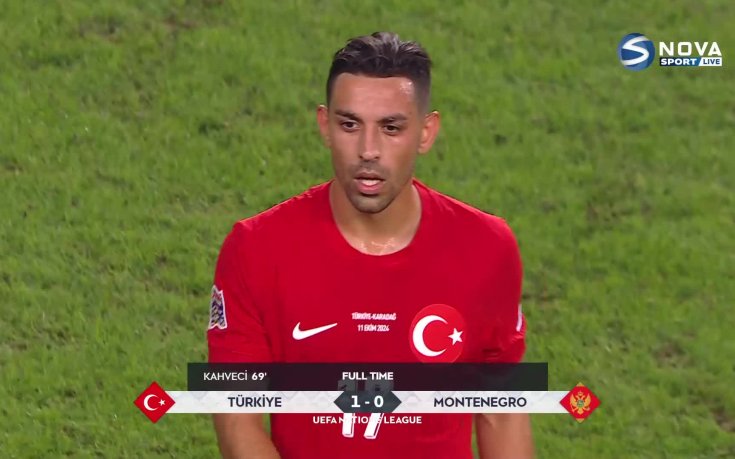 Турция удари Черна гора в балканско дерби от Лигата на нациите