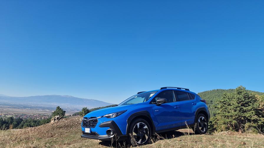 Зад волана на Subaru Crosstrek