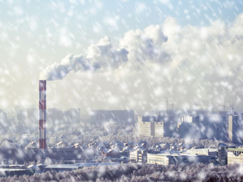 Когато температурата на въздуха е около нулата и е налице