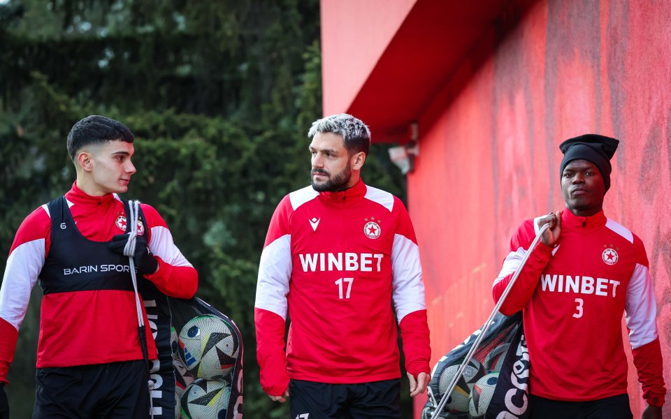 Тренировка на ЦСКА