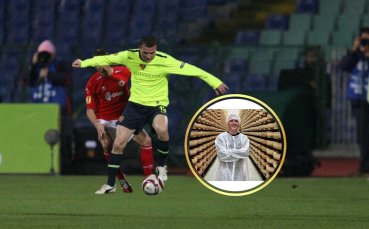Вкарвал на ЦСКА в Лига Европа смени футбола със сирене