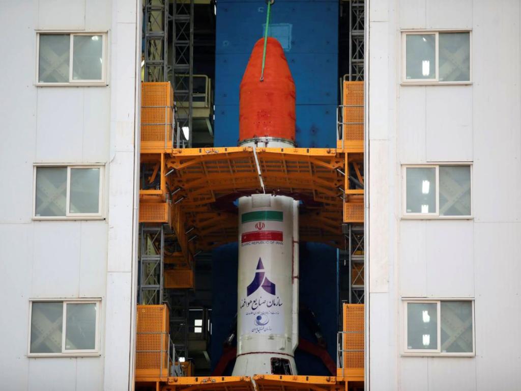 Иран днес съобщи че е провел успешно космическо изстрелване –