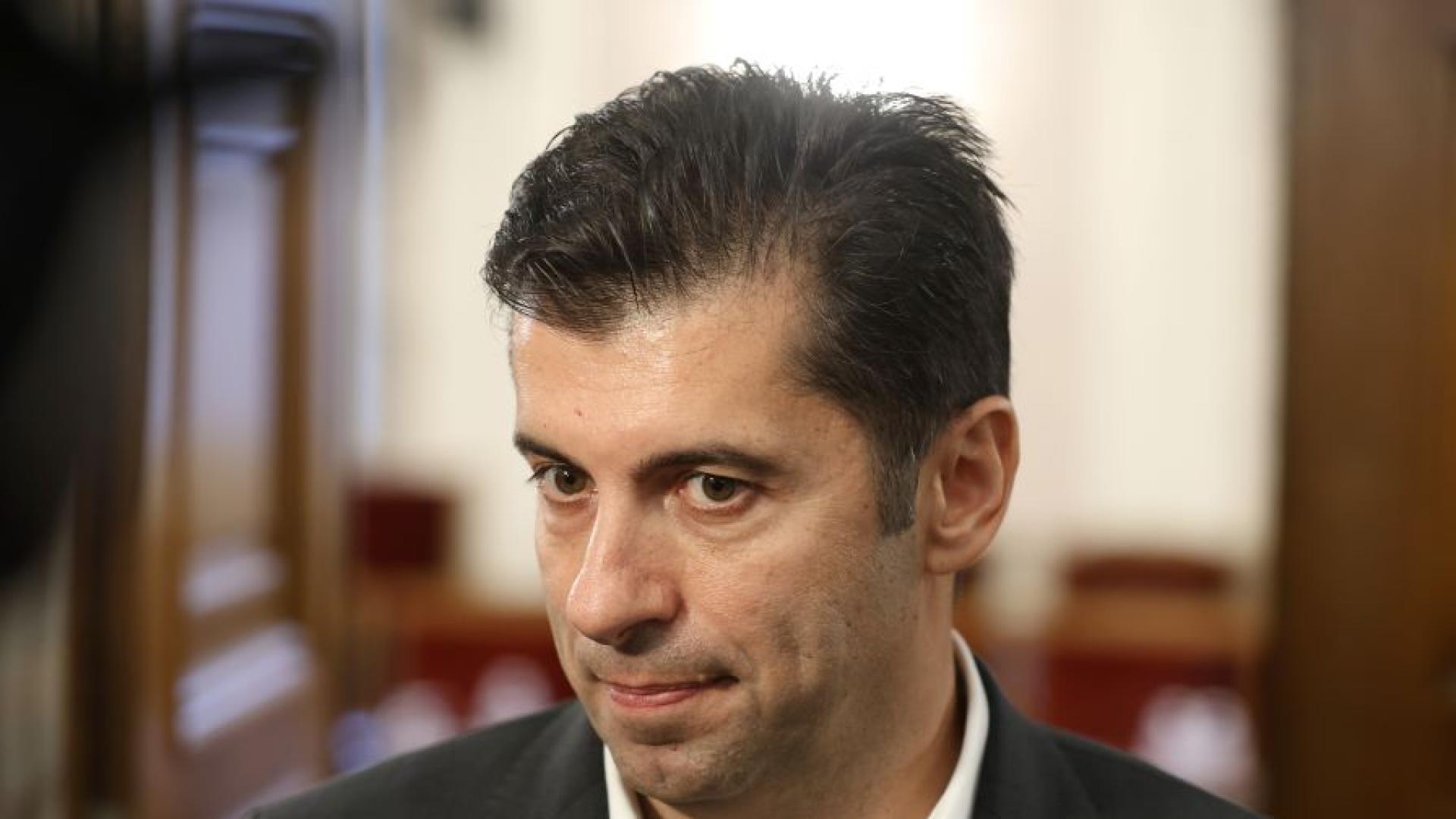 Съпредседателят на Продължаваме промяната Кирил Петков се е отказал от