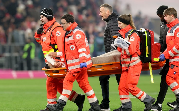 Германски национал със съмнение за тежка контузия