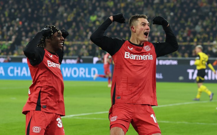 Леверкузен нанесе първа домакинска загуба на Дортмунд в голово шоу и се залепи за Байерн