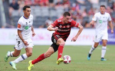 Божидар Краев с цял мач при разгромна победа на Уестърн Сидни Уондърърс