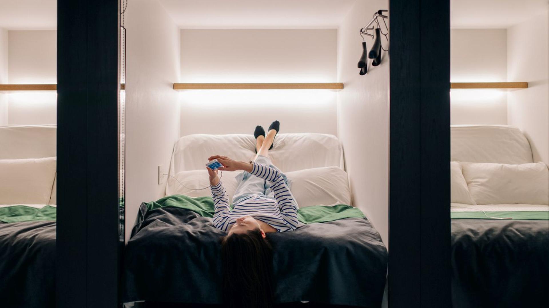 Капсулните хотели  не са нещо ново първият такъв хотел