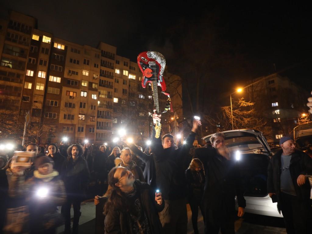 Множество жители на столичния квартал Лагера излязоха на протест срещу