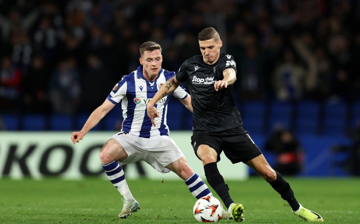 Кирил Десподов и ПАОК допуснаха поражение от Реал Сосиедад, но постигнаха целта си в Лига Европа