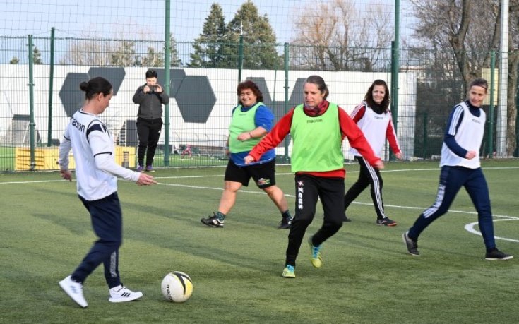 Демонстративен турнир по „Ходещ футбол“ се проведе в Бояна