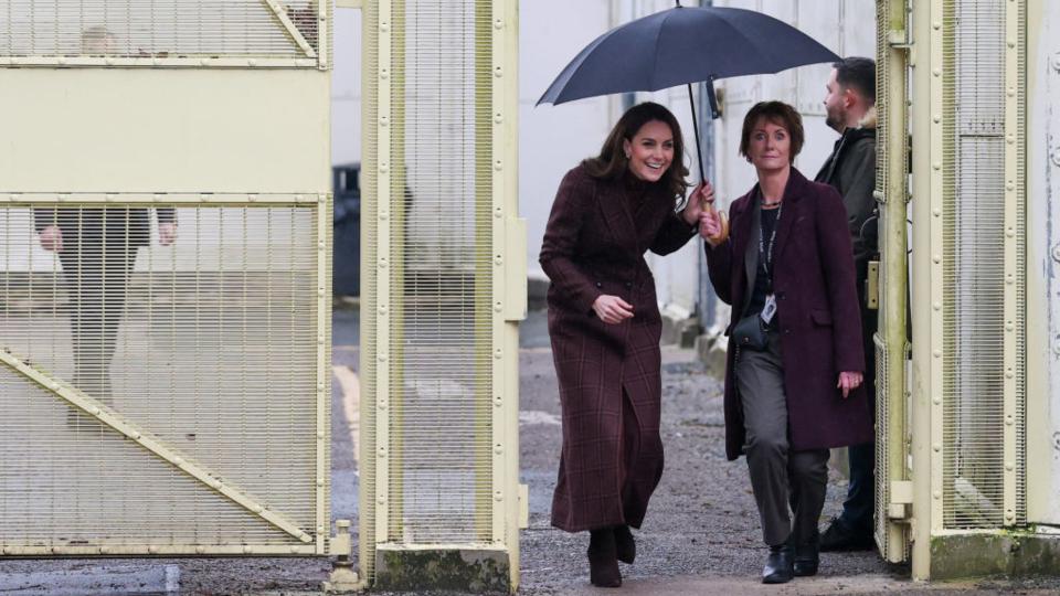 Кейт Мидълтън отвежда кампанията си за деца на неочаквано място.