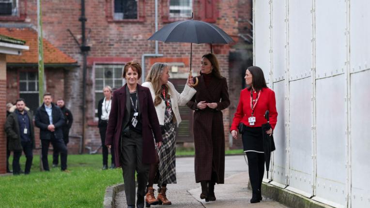  Принцеса Кейт на посещаване в пандиза 