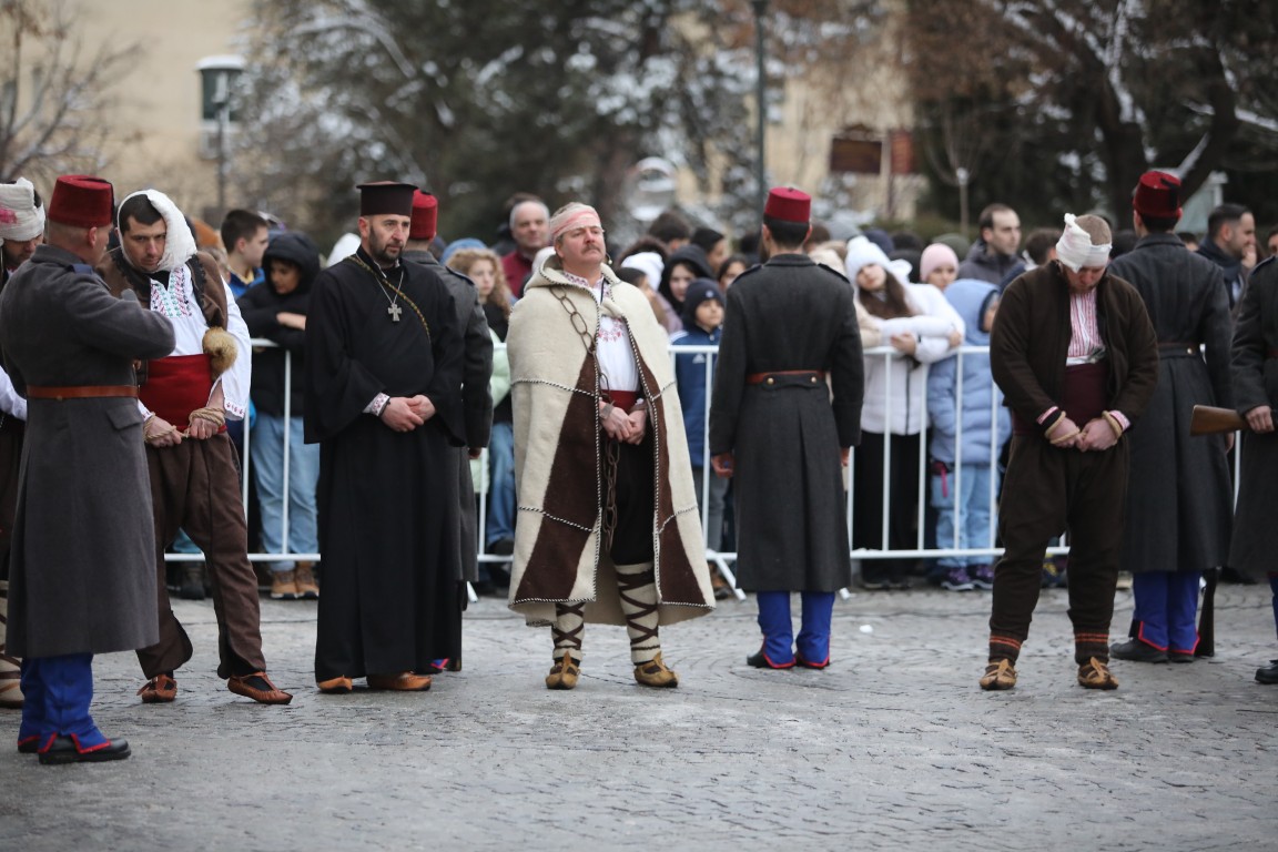 <p>Почитане на паметта на Апостола на свободата Васил Левски в София.</p>