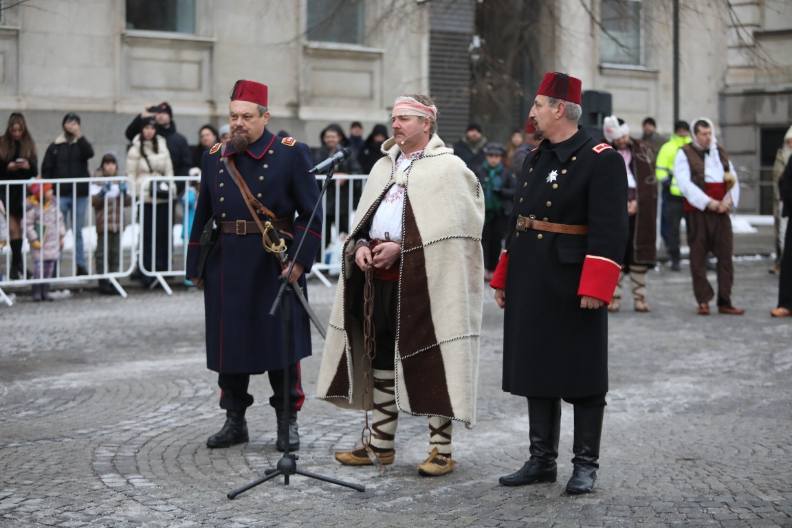 <p>Почитане на паметта на Апостола на свободата Васил Левски в София.</p>