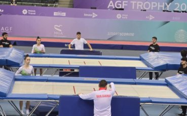 Три финала за България на младежко световно по батут