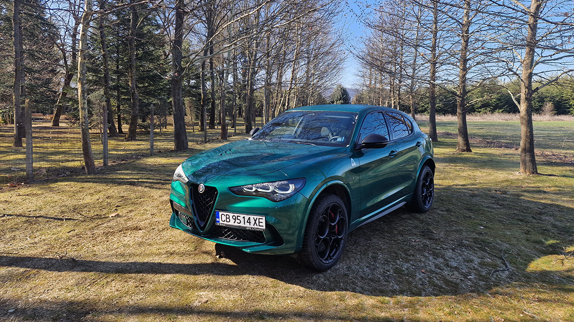 Alfa Romeo Stelvio QV: ода на радостта и епопея на забравените (тест драйв)