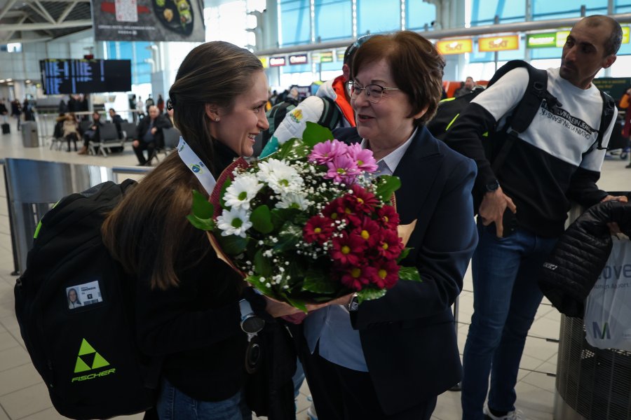 Завръщане на Милена Тодорова в София1