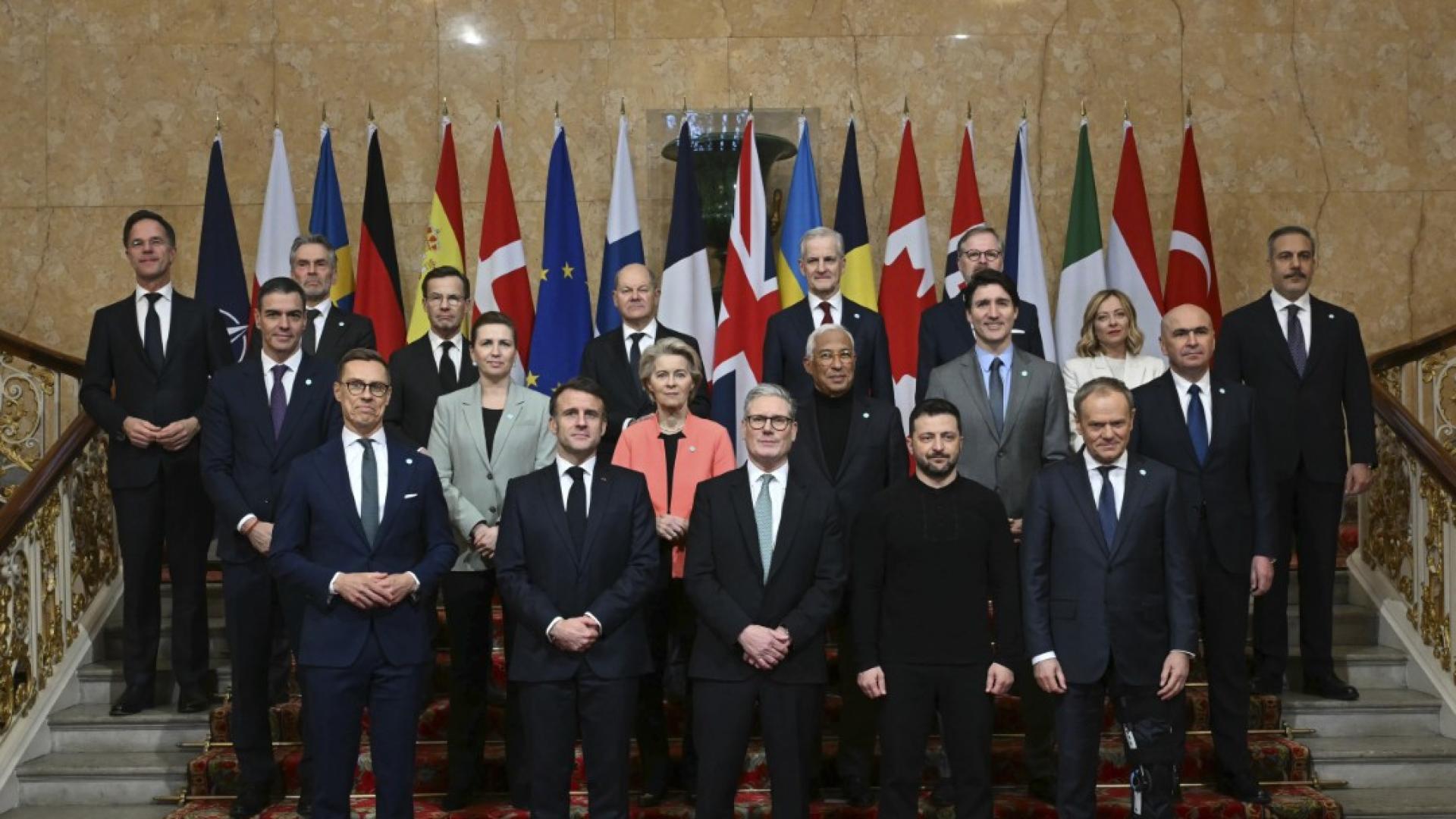 Съюзници на Киев  от редица европейски страни се събраха на