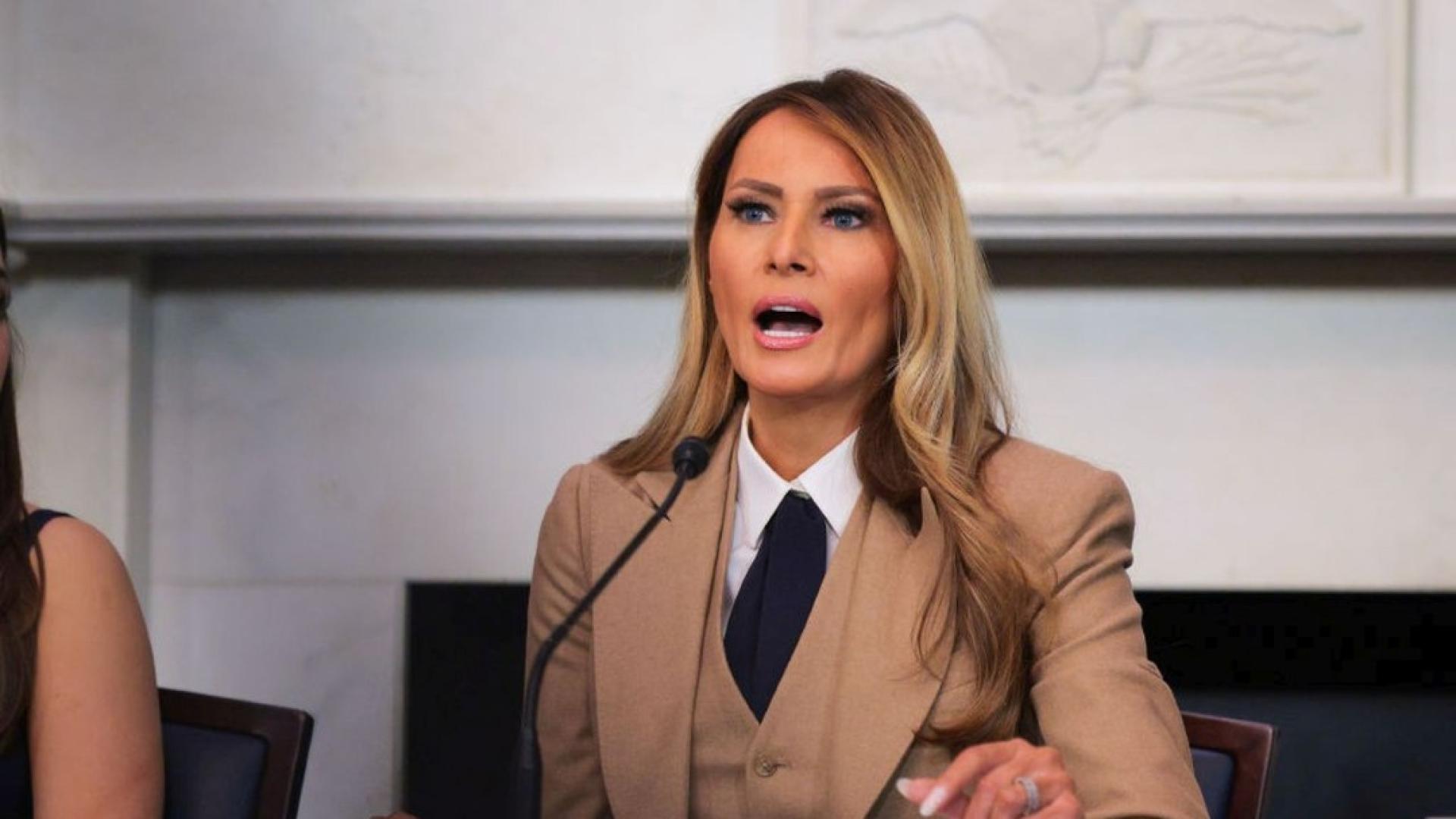 Първата дама Мелания Тръмп се яви пред Конгреса в понеделник