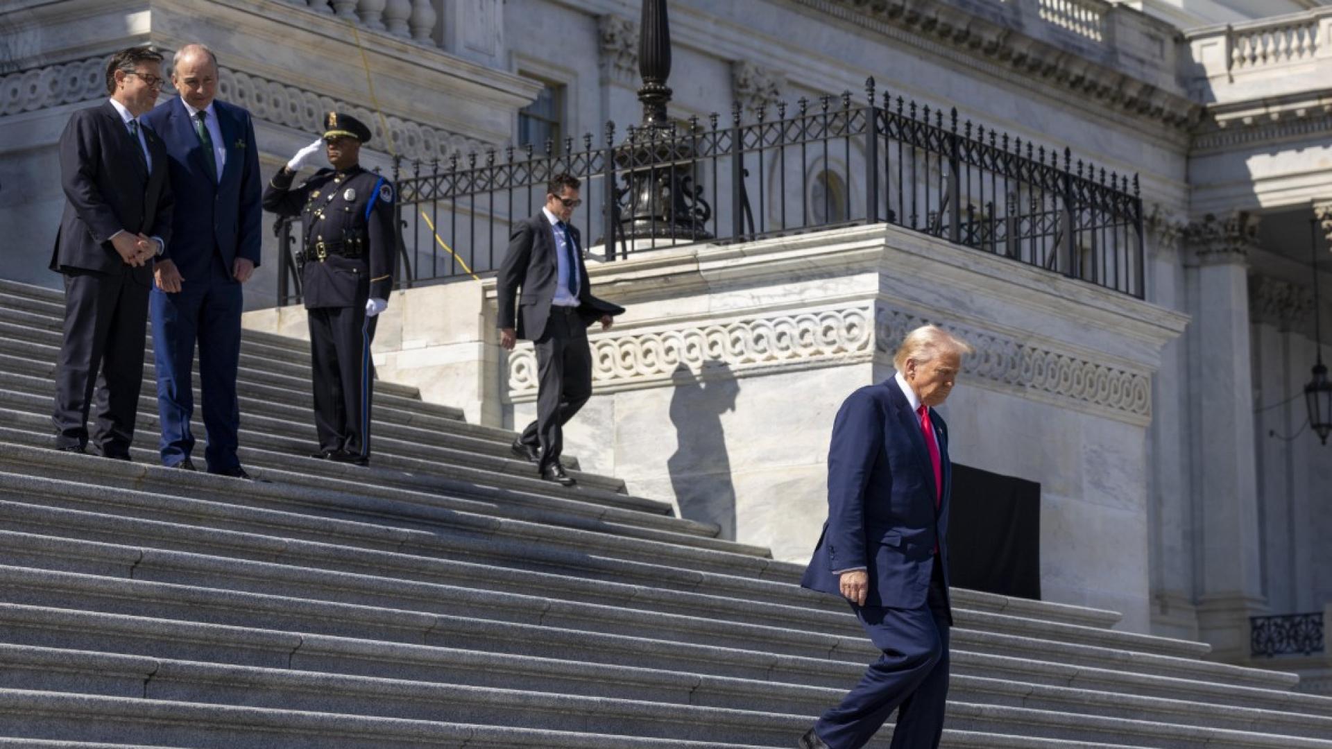 Американският президент Доналд Тръмп заяви днес във Вашингтон че неговата