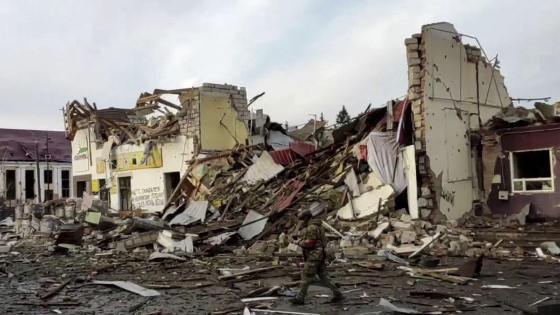 Украинският генерален щаб показа карта потвърждаваща изтеглянето на неговите войски