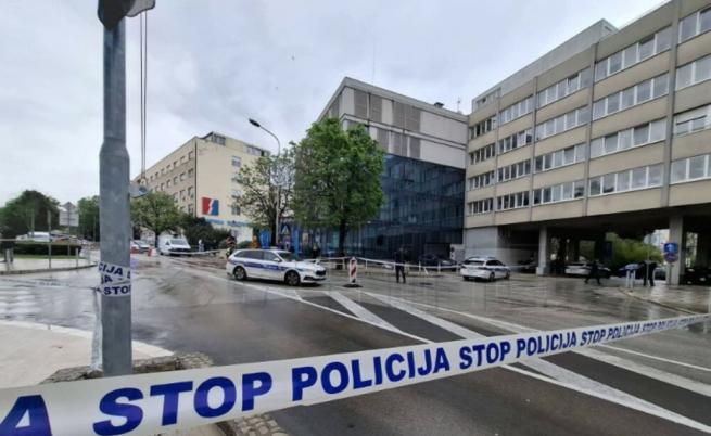Престрелка в Хърватия, полицай уби банков обирджия