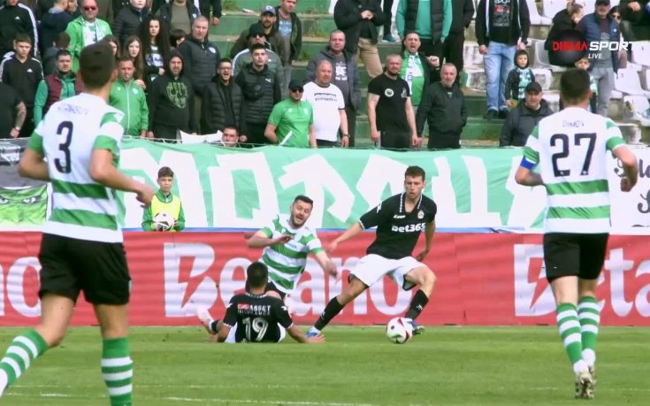 Неволен, но червен картон за Славия на 