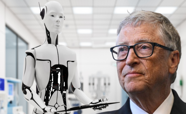 Бил Гейтс:  AI ще замени лекари, учители и други през следващите 10 години