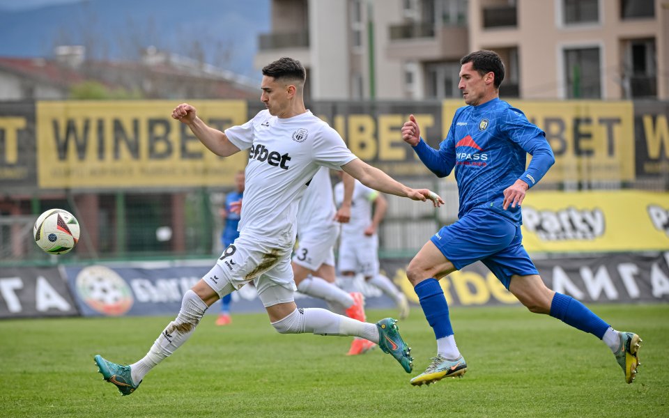 Крумовград - Хебър Пазарджик 1:1 / efbet Лига, 28-и кръг, 06.04.2025 г.