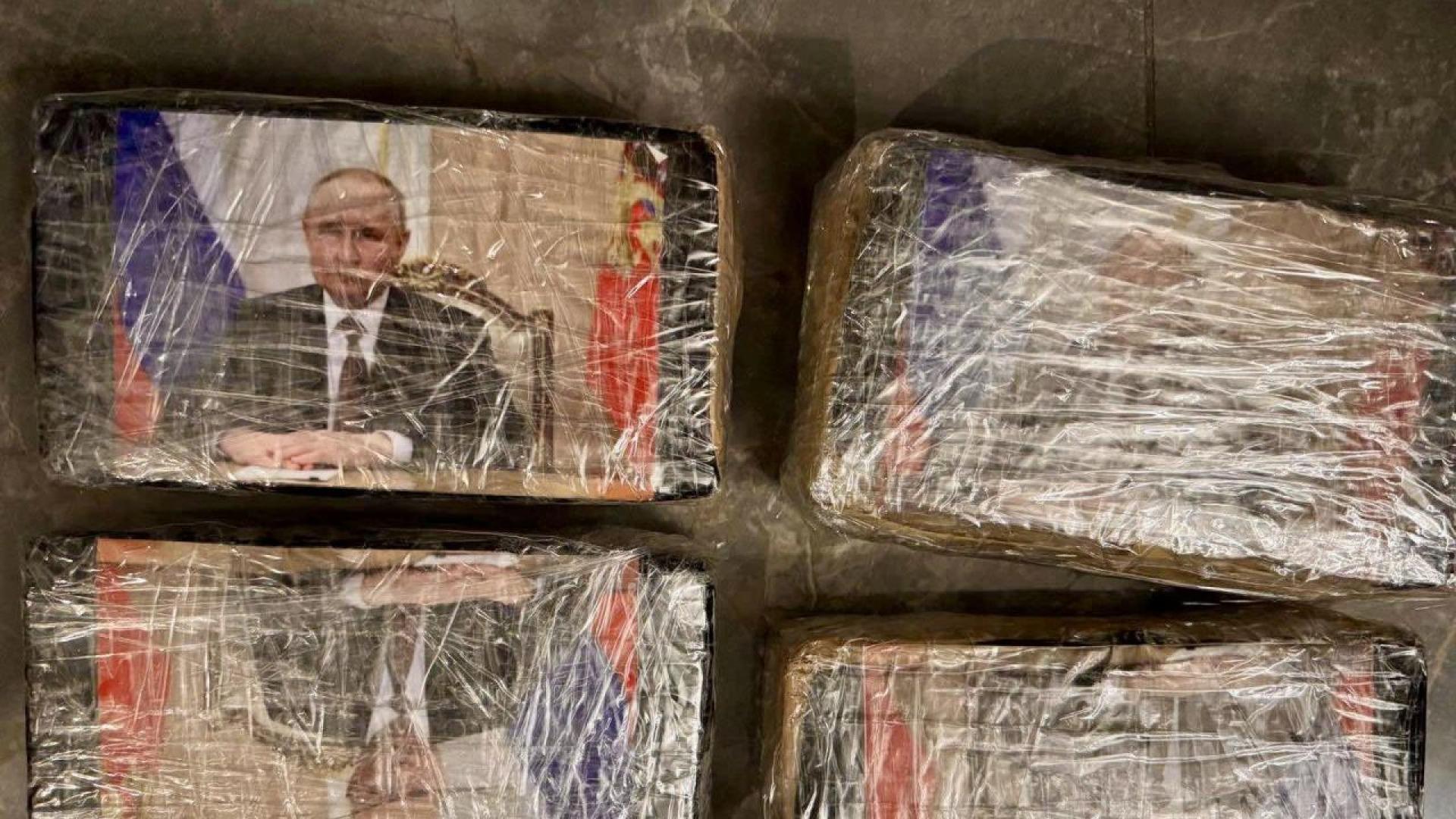 ВСофия конфискуваха 4 кг кокаин опаковани със снимка на руския