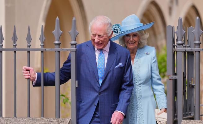 Крал Чарлз III и кралица Камила 