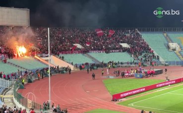 Играчите на ЦСКА обраха овациите на Сектор Г